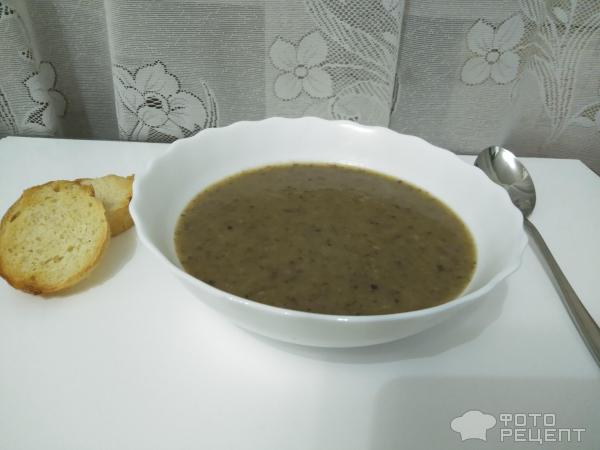 Грибной суп-пюре фото