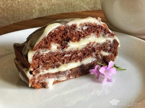 Американский шоколадный пирог Crazy Cake фото
