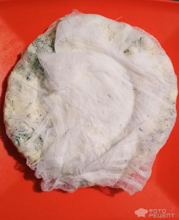Домашний сыр с зеленью фото