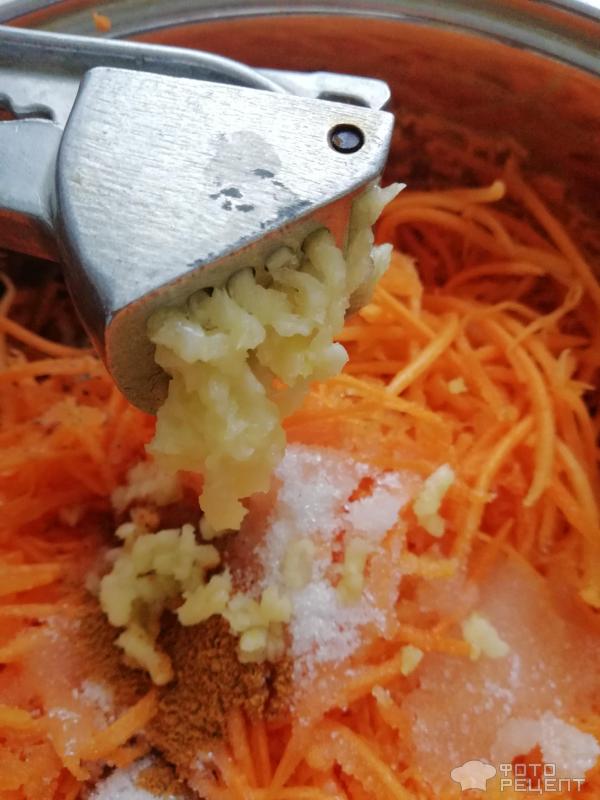 Корейская морковь по-домашнему фото