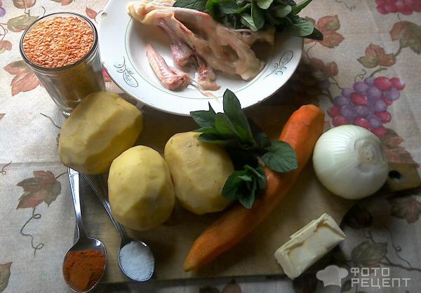 Турецкий чечевичный суп пюре рецепт с фото пошагово
