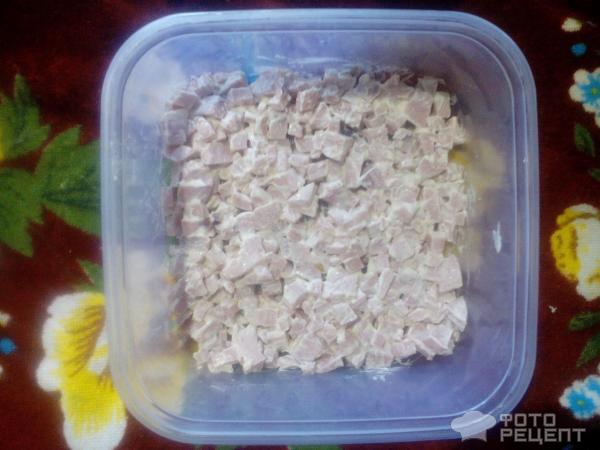 1. Салат из куриного филе, свежих огурцов и консервированных шампиньонов