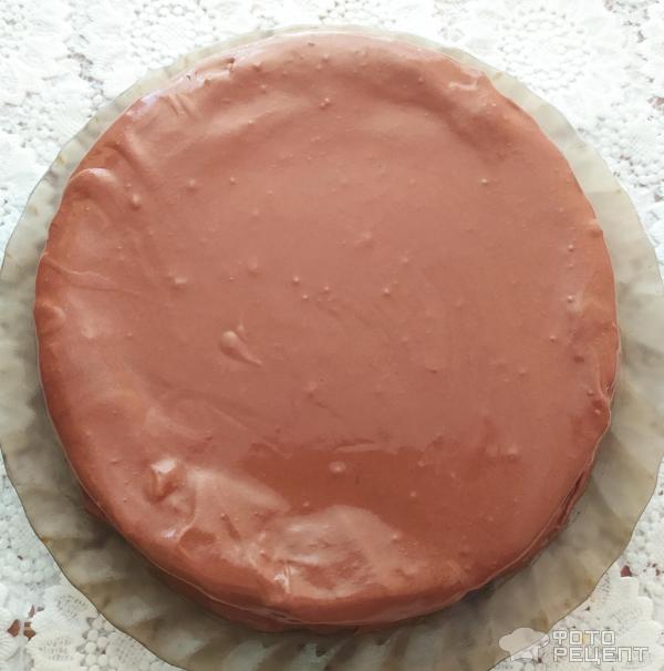 Торт с кремом из сгущенки и шоколада фото