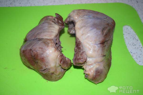 Свиное сердце с овощами фото