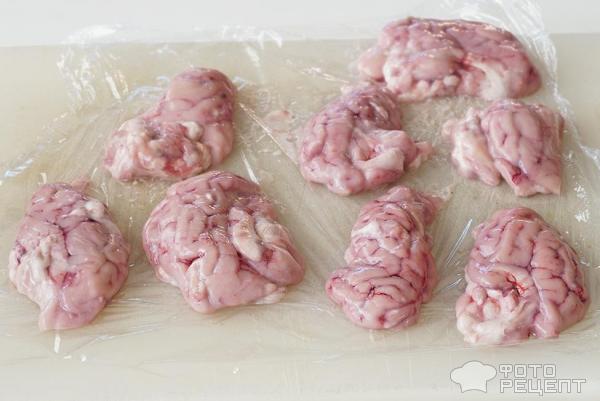 свиные мозги в воде