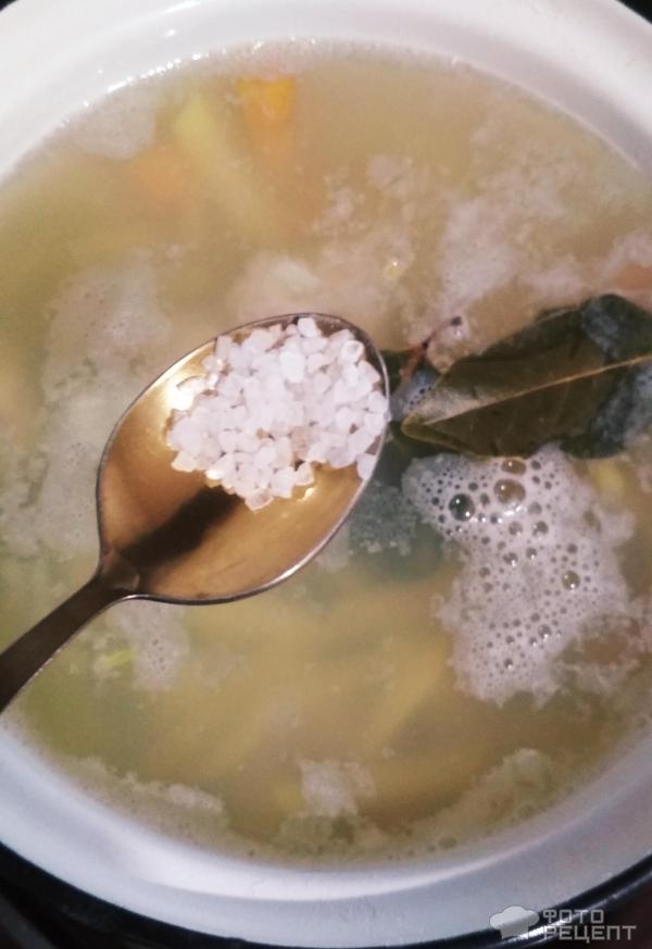 Диетический суп из минтая фото