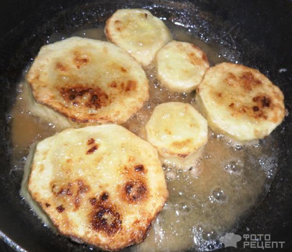 Кабачки жареные в сковороде фото