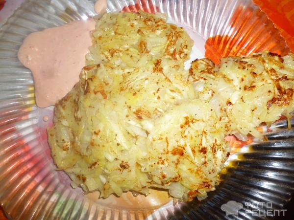 Драники картофельно-кабачковые фото