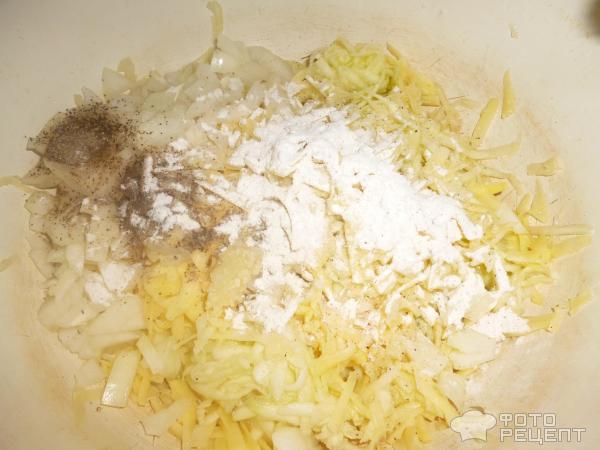 Драники картофельно-кабачковые фото