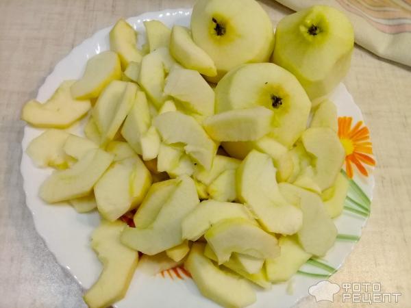 Французский яблочный пирог фото