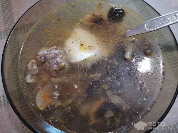 варим грибной суп с опятами