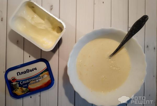 Сырный суп с гренками фото