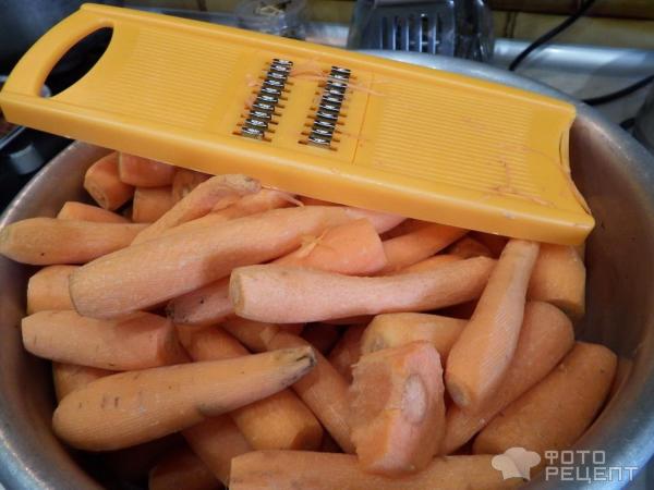 Морковь с чесноком для длительного хранения фото