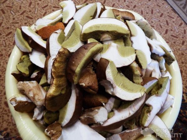 Сушеные грибы в печи фото