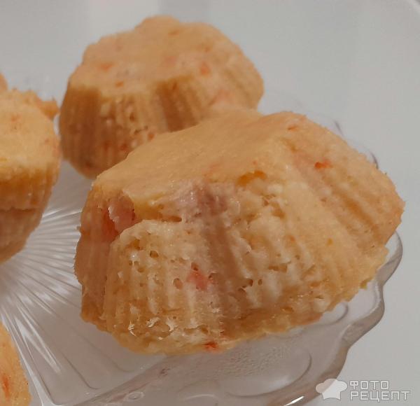 Розочки из куриного суфле фото