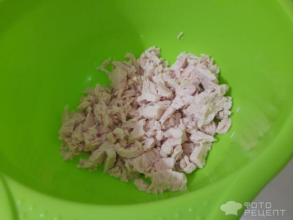 Розочки из куриного суфле фото