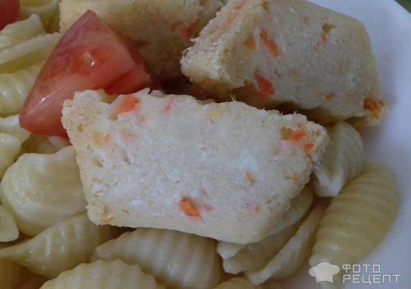 Розочки из куриного суфле фото