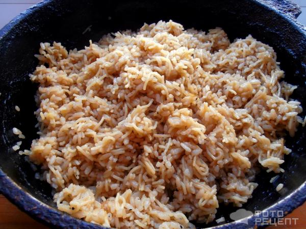Жареный рис с вермишелью