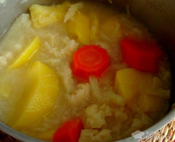 Рецепт приготовления вкусного диетического овощного пюре из цветной капусты