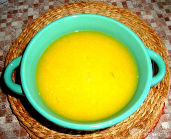 Суп из тыквы фото