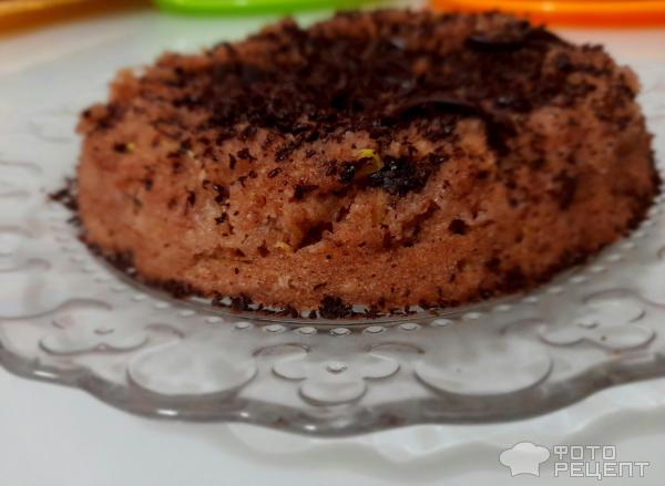 Шоколадный кекс из кабачков фото
