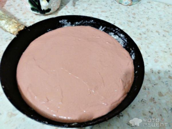 Бисквитные коржи для торта Красный бархат фото