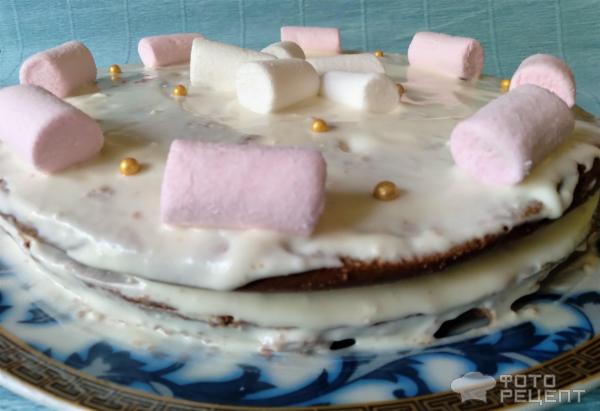 Бисквитные коржи для торта Красный бархат фото