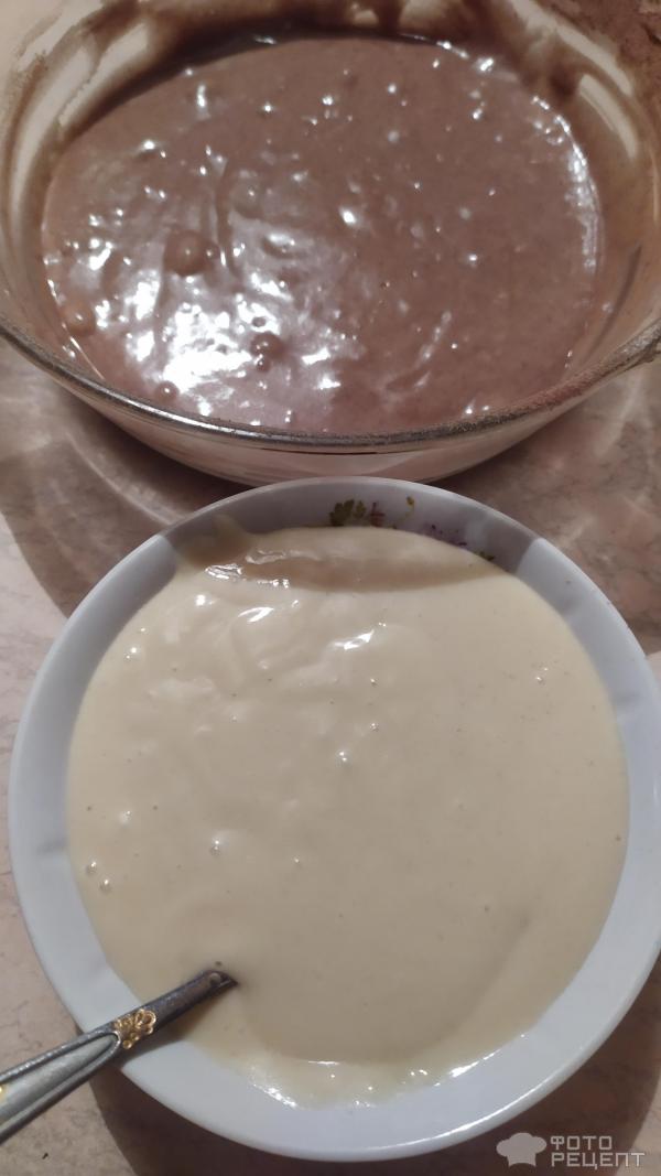 Пирог ванильно- шоколадный фото