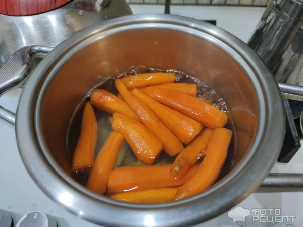Морковное пюре с мёдом