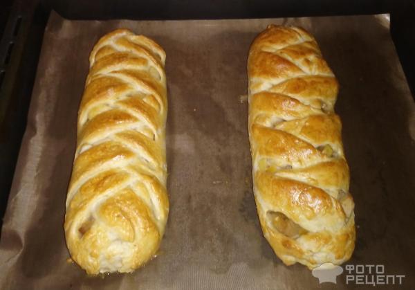 Пирог с тыквой и яблоками фото