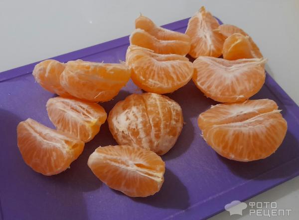 Салат из свеклы с апельсинами и грецким орехом фото