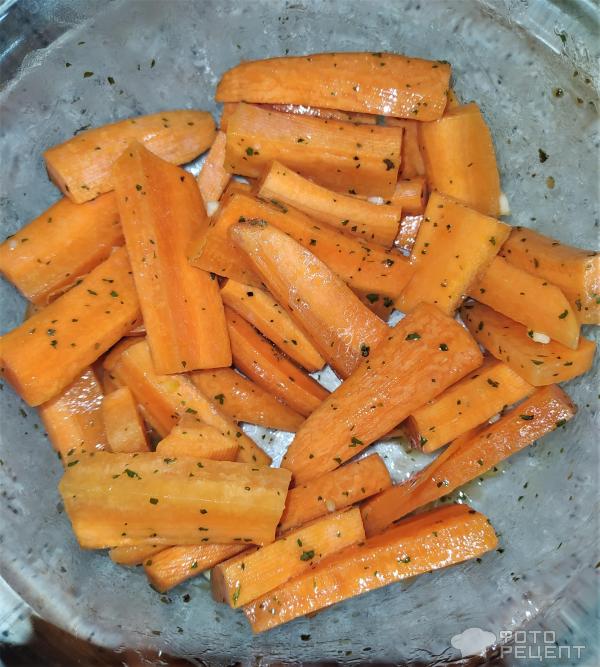 Запеченная морковь