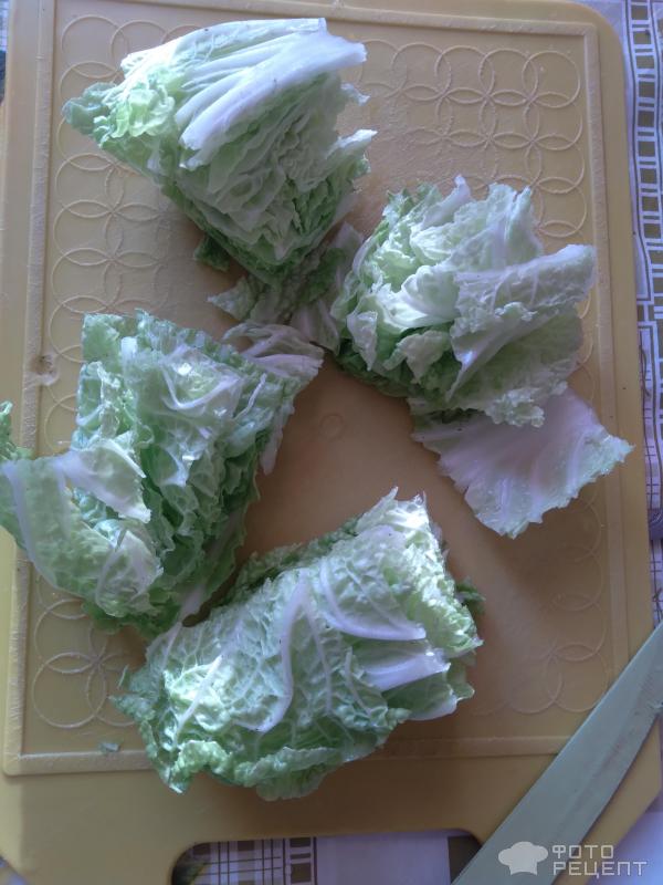 Салат с пекинской капустой и семгой - рецепт с фотографиями - Patee. Рецепты