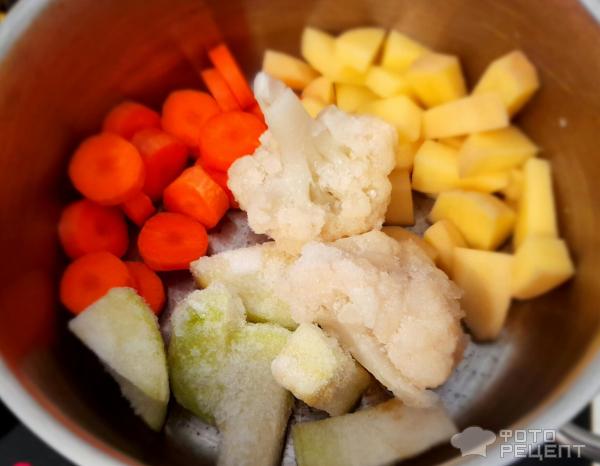 Детское пюре из цветной капусты и моркови рецепт пошаговый с фото - азинский.рф