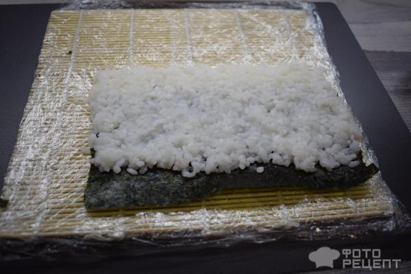 Суши из блинов рецепт с фото
