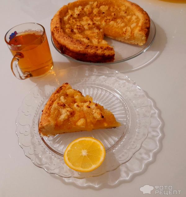 Пирог Лимонный фото
