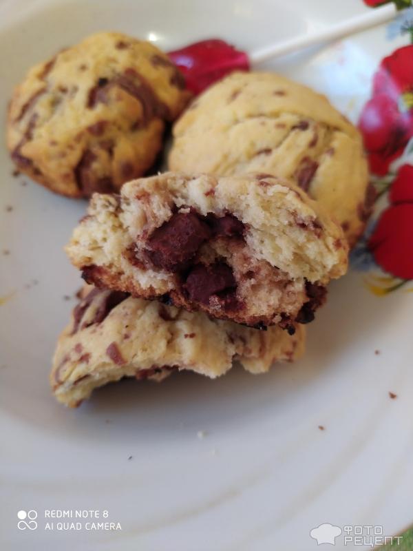 Печенье с шоколадом фото