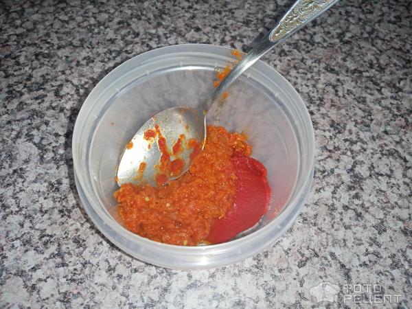 Тефтели с овощами в томатном соусе фото
