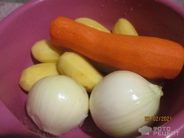 Куриное рагу с овощами фото