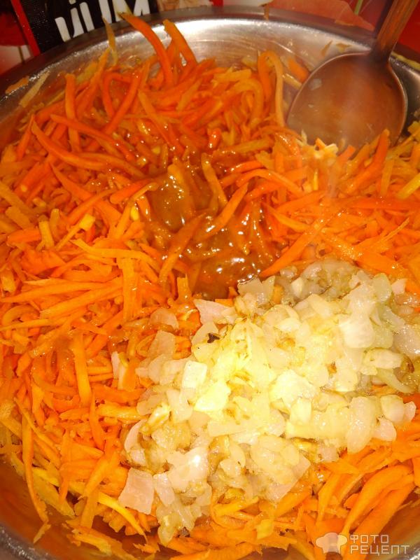 Баклажаны с морковью по-корейски, пошаговый рецепт с фото