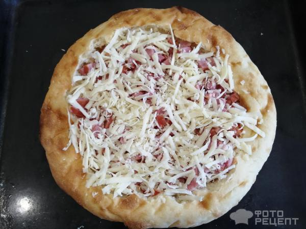 Рецепт: Пицца на армянской лепешке - за 20 минут!