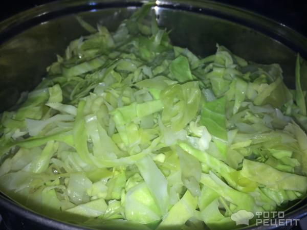 Капуста тушеная с овощами фото