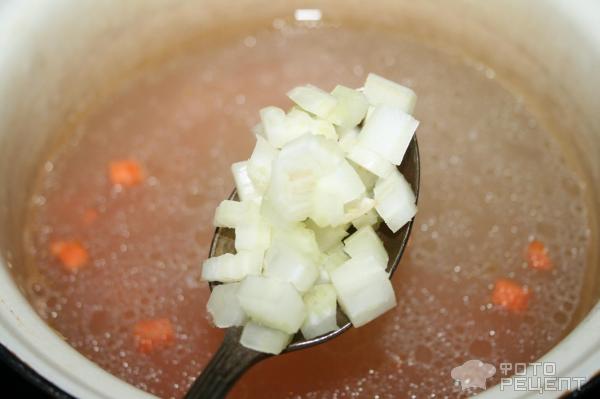 Суп с капустой на курином бульоне