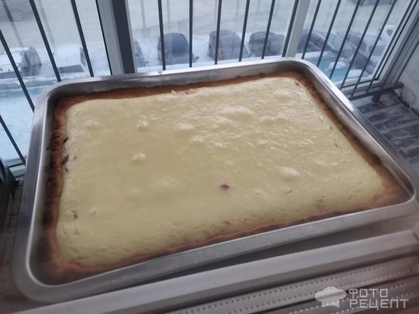 Готовим творожно-брусничный пирог