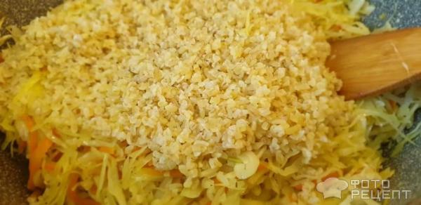 Капуста тушеная с овощами фото