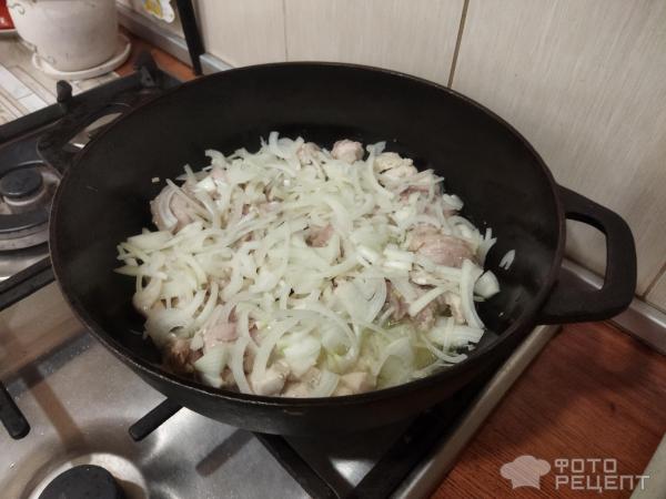 Жаркое с курицей и овощами фото