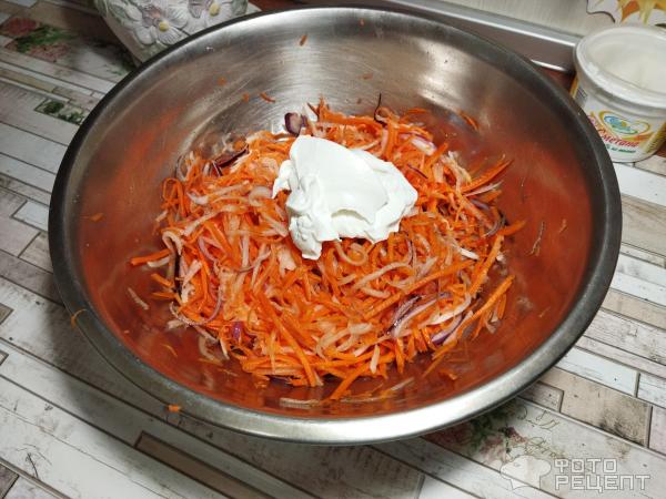 Салат из моркови фото