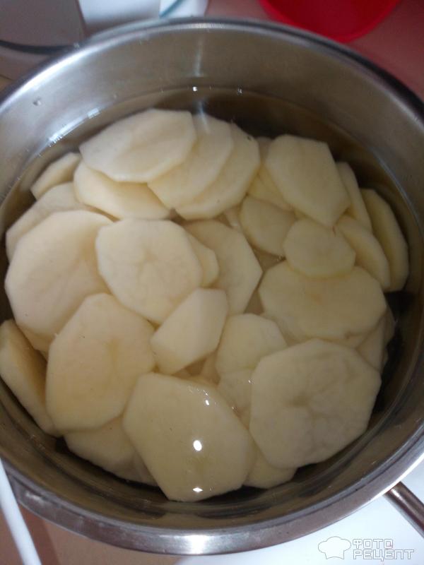 Филе тилапии, запеченное с картофелем фото
