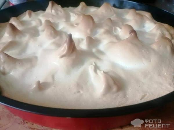 Пирог с клюквой фото
