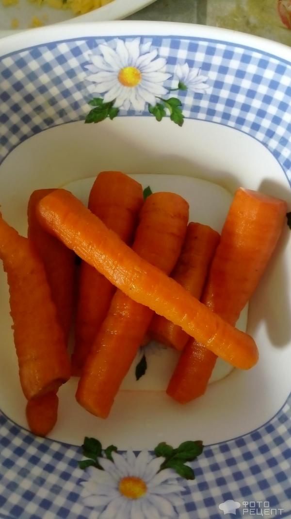 Морковные котлеты с сыром фото